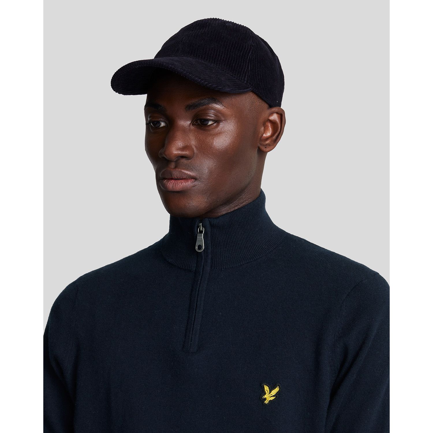 Lyle & Scott Cotton Merino 1/4 Zip Jumper