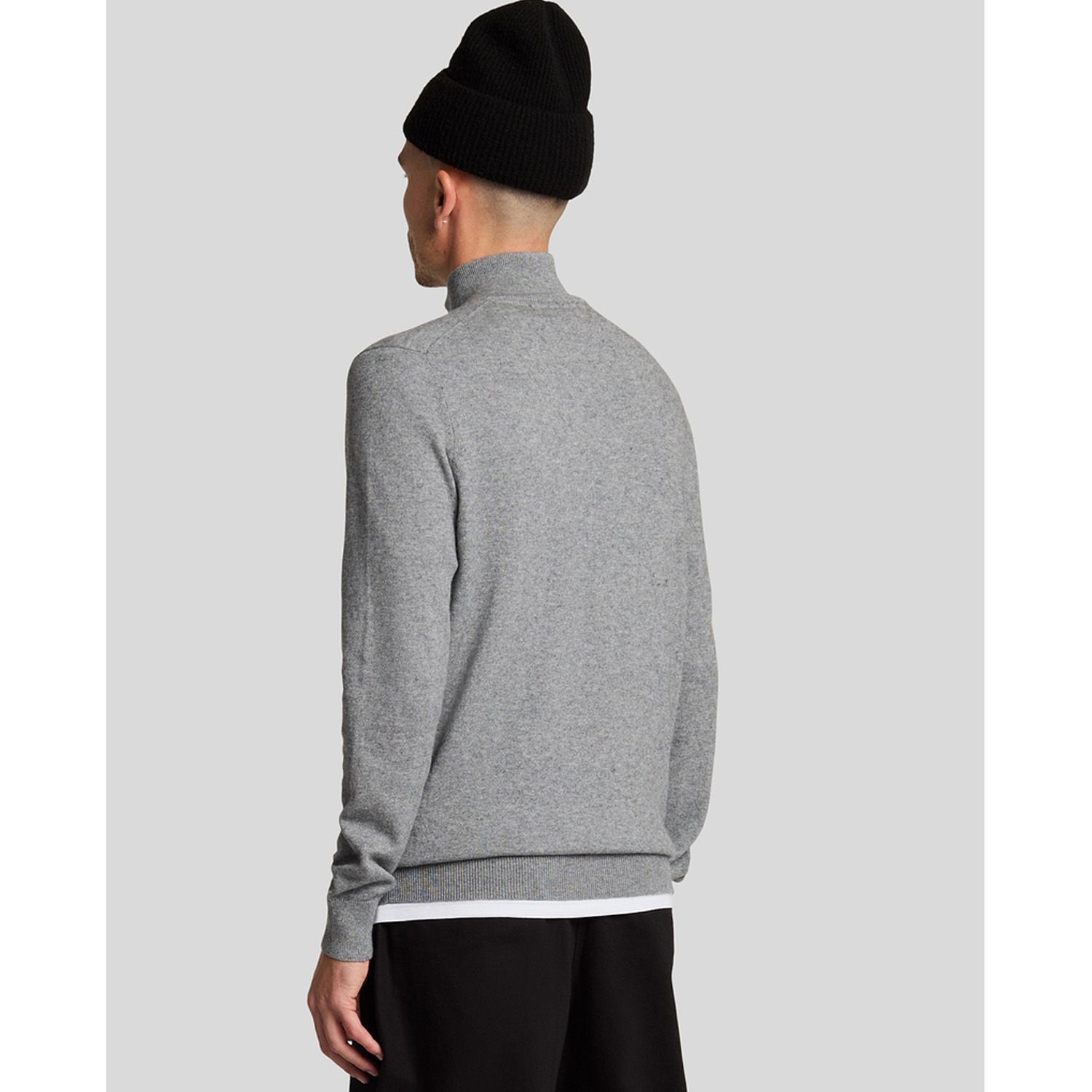 Lyle & Scott Cotton Merino 1/4 Zip Jumper