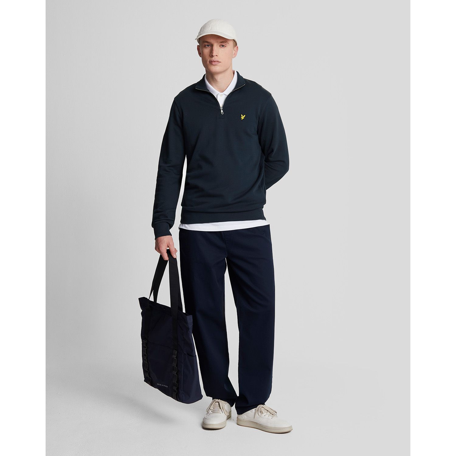 Lyle & Scott Loopback 1/4 Zip Sweat