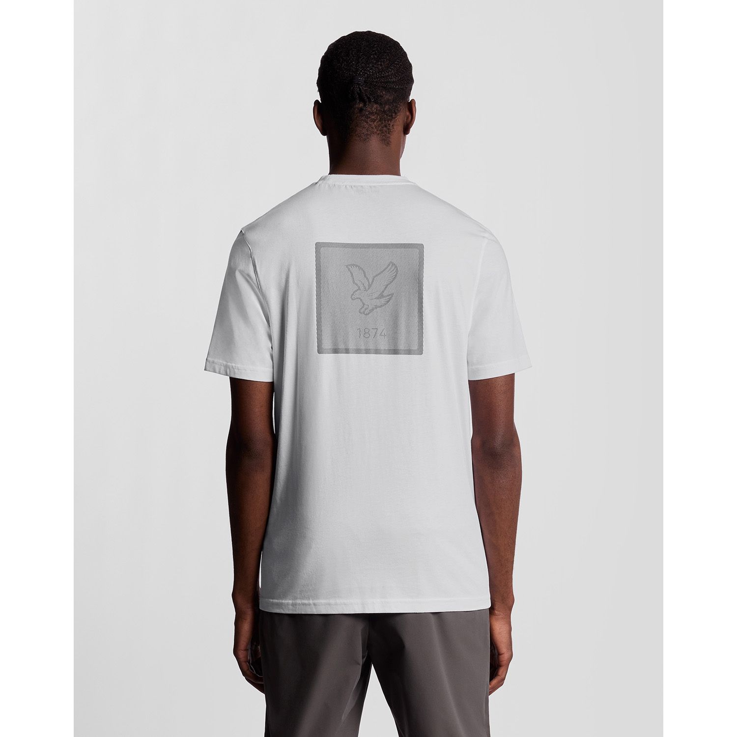 Lyle & Scott Rubberised Logo Graphic T-Shirt