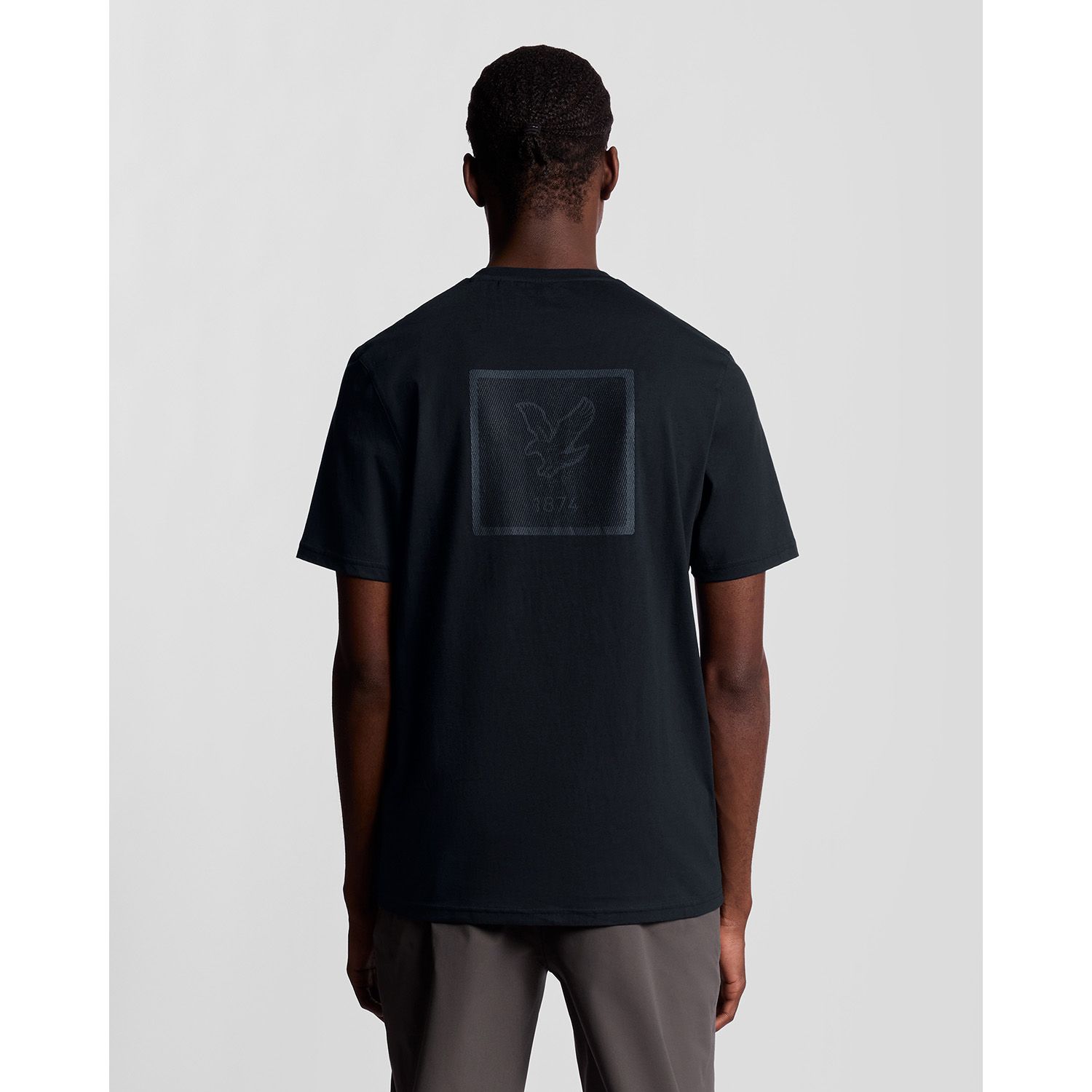 Lyle & Scott Rubberised Logo Graphic T-Shirt
