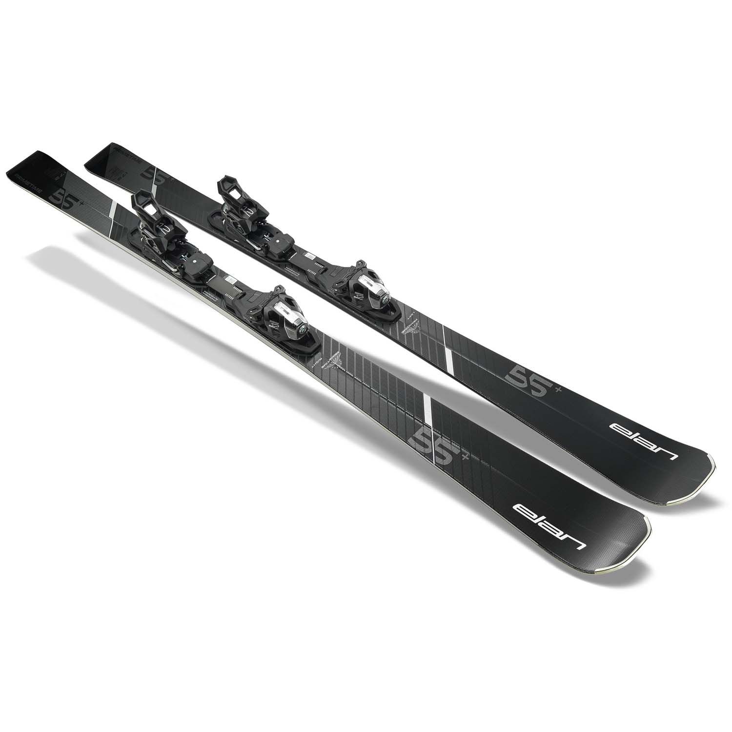 Elan Primetime 55+ Black Edition + Fusion X Binding