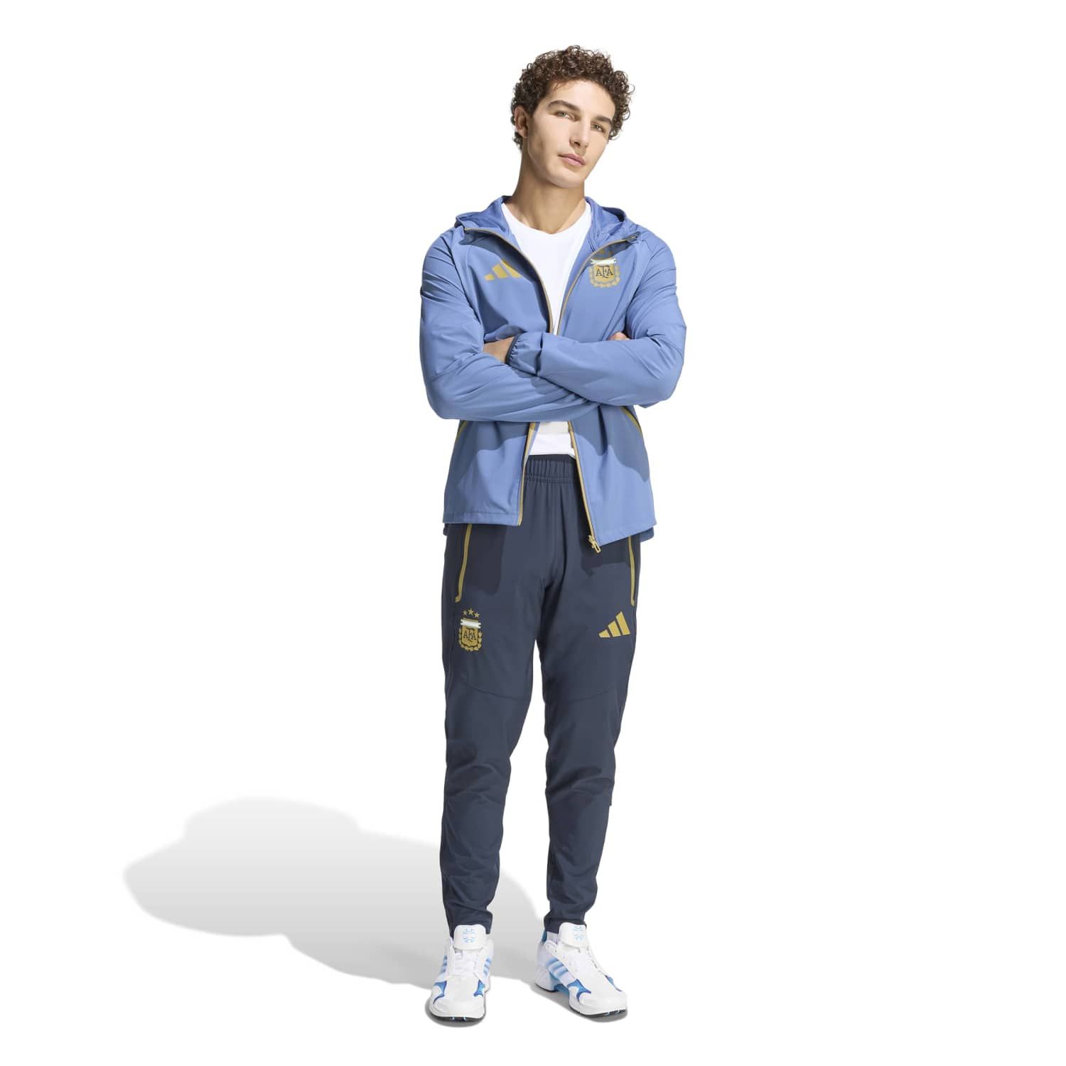 adidas Argentinië Tiro Travel Full Zip Windjack