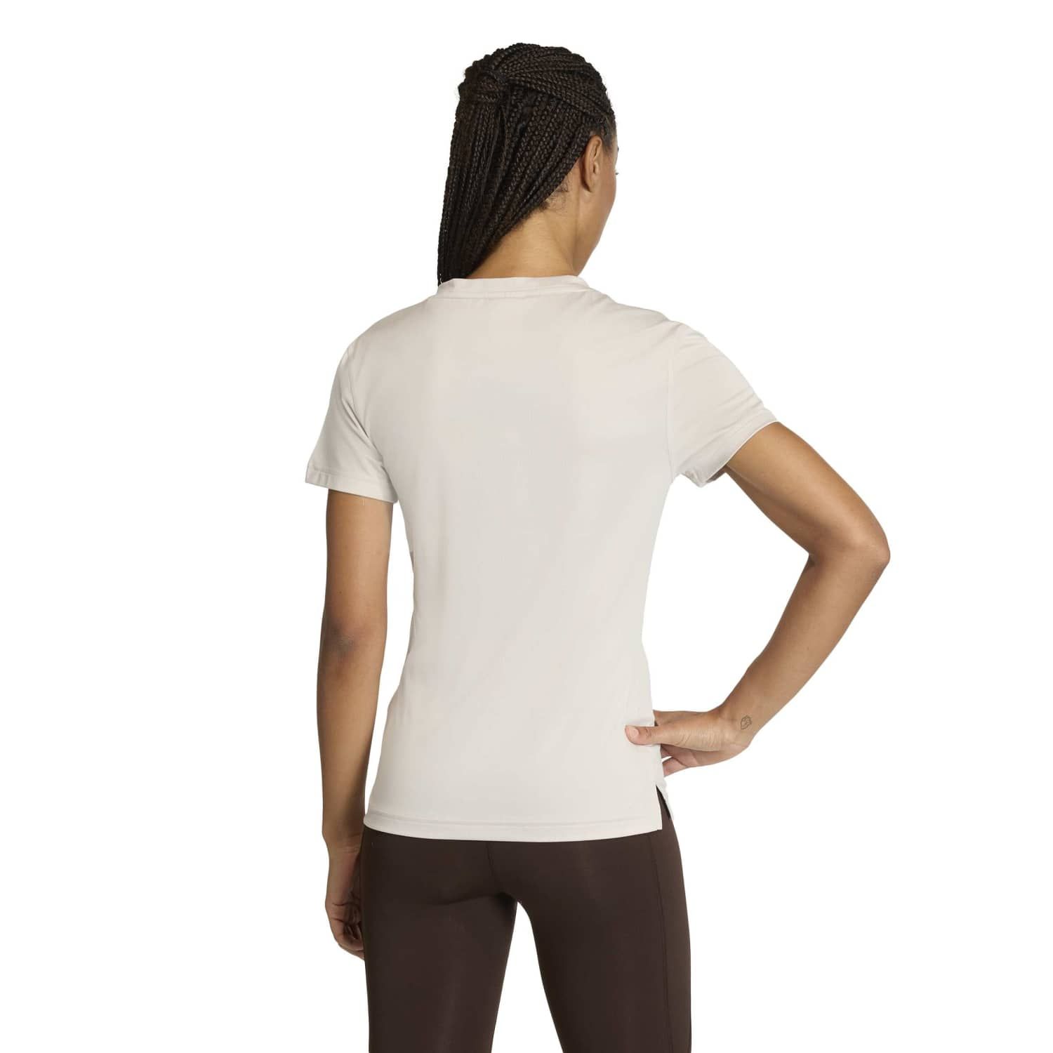 adidas Workout Essentials Minimal V-Neck Tee