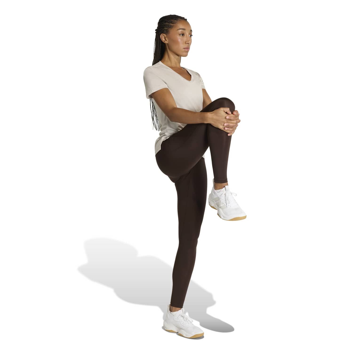 adidas Workout Essentials Minimal V-Neck Tee