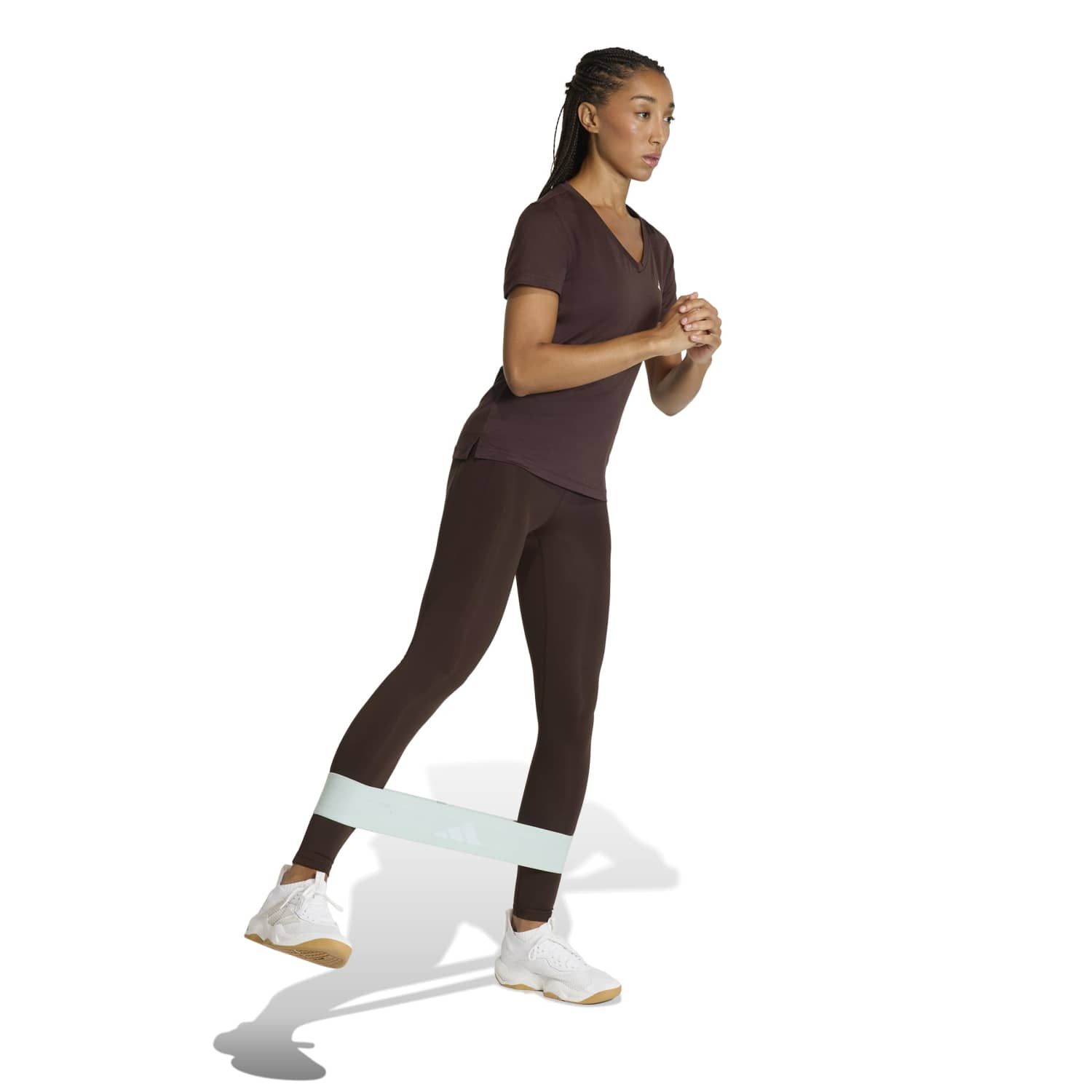 adidas Workout Essentials Minimal V-Neck Tee