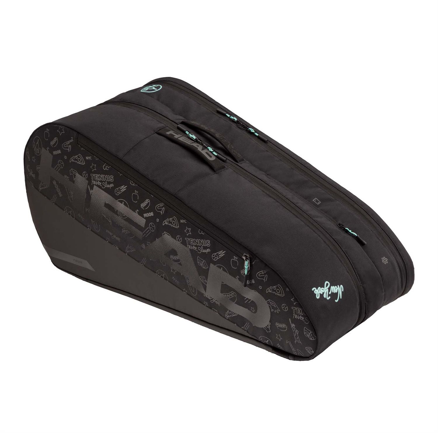 Head Tour Racquet Bag L Neon