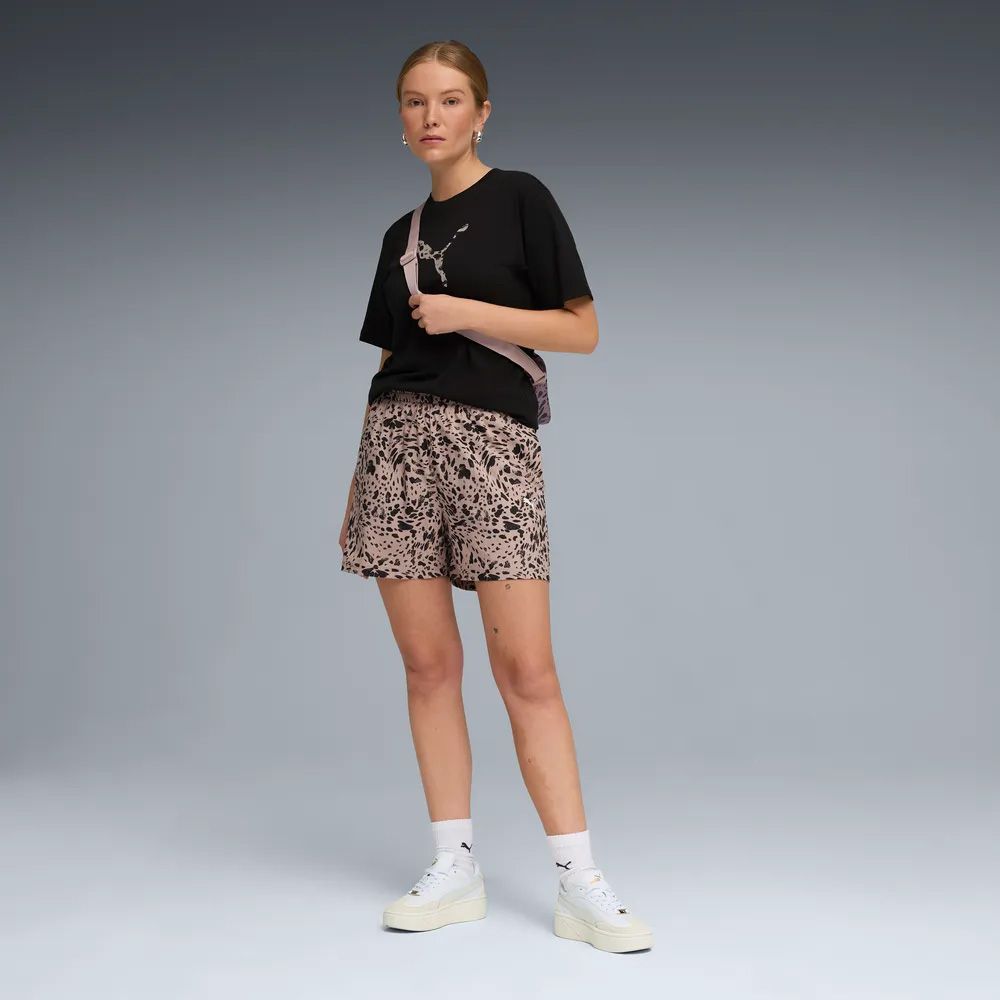 PUMA Essential Graphic Animal Short Dames