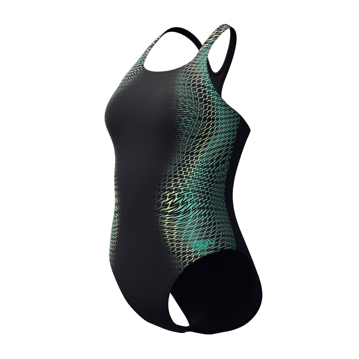Speedo Eco+ Womens Digital Printed Medalist