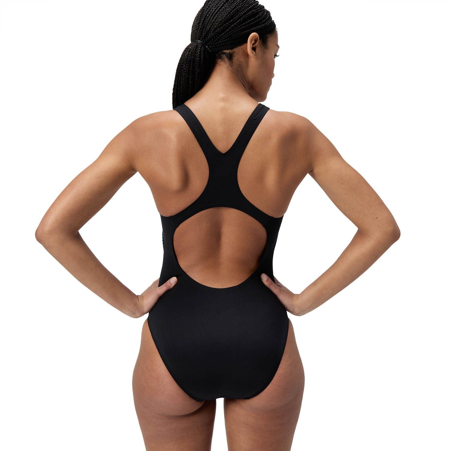 Speedo Eco+ Womens Digital Printed Medalist
