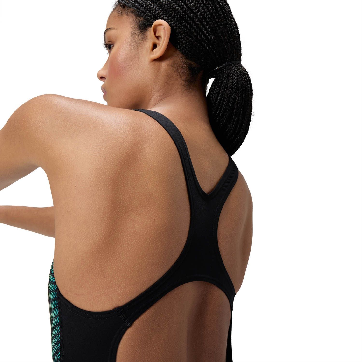 Speedo Eco+ Womens Digital Printed Medalist