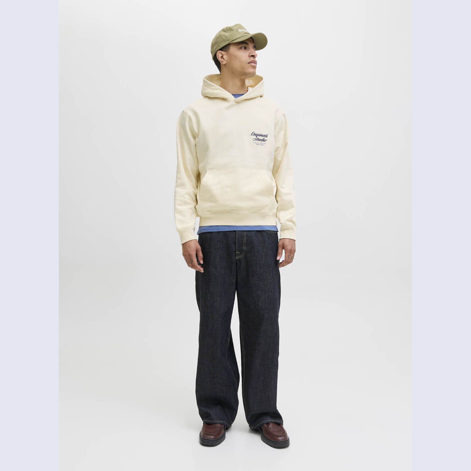 Jack & Jones Typo Back Sweat Hoodie