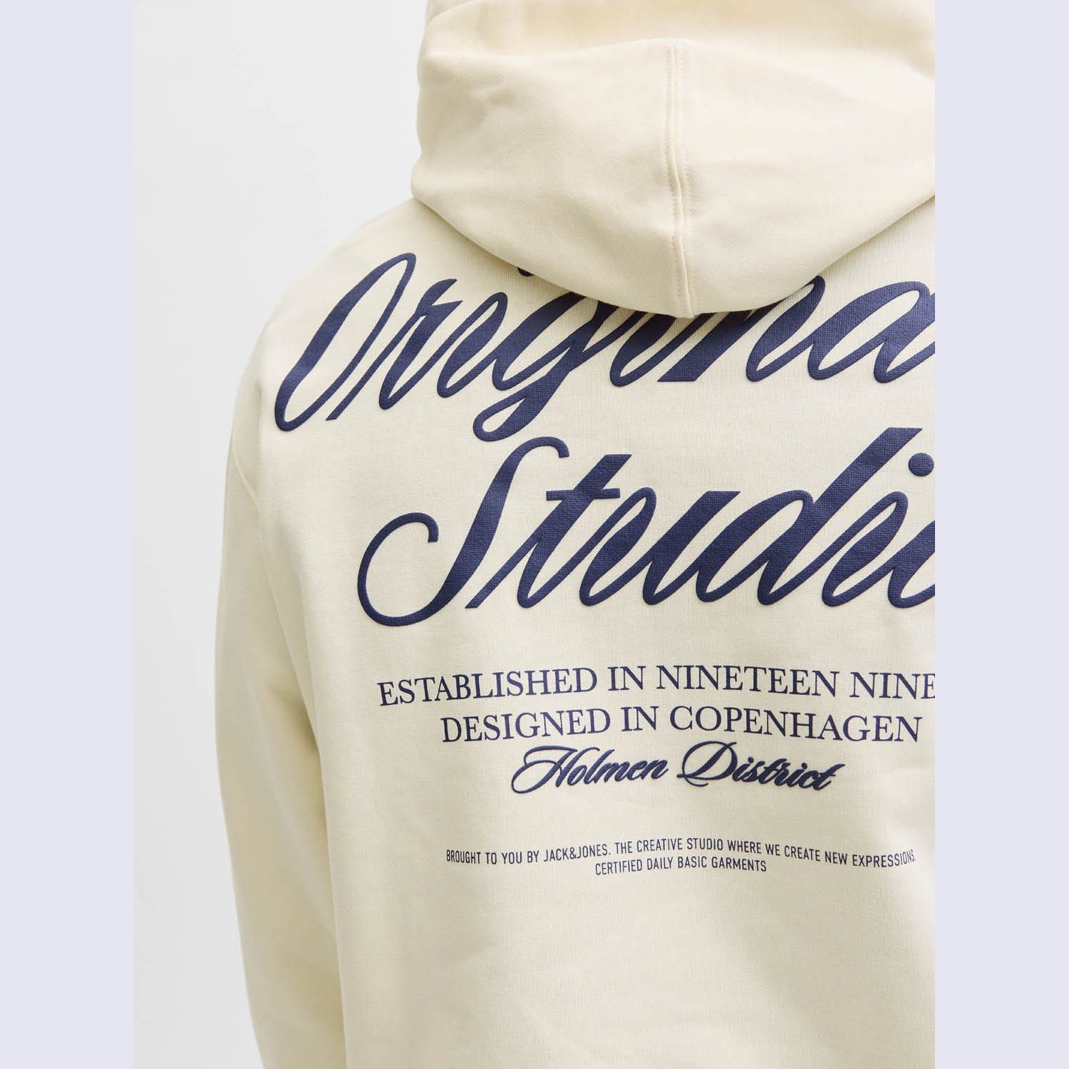 Jack & Jones Typo Back Sweat Hoodie