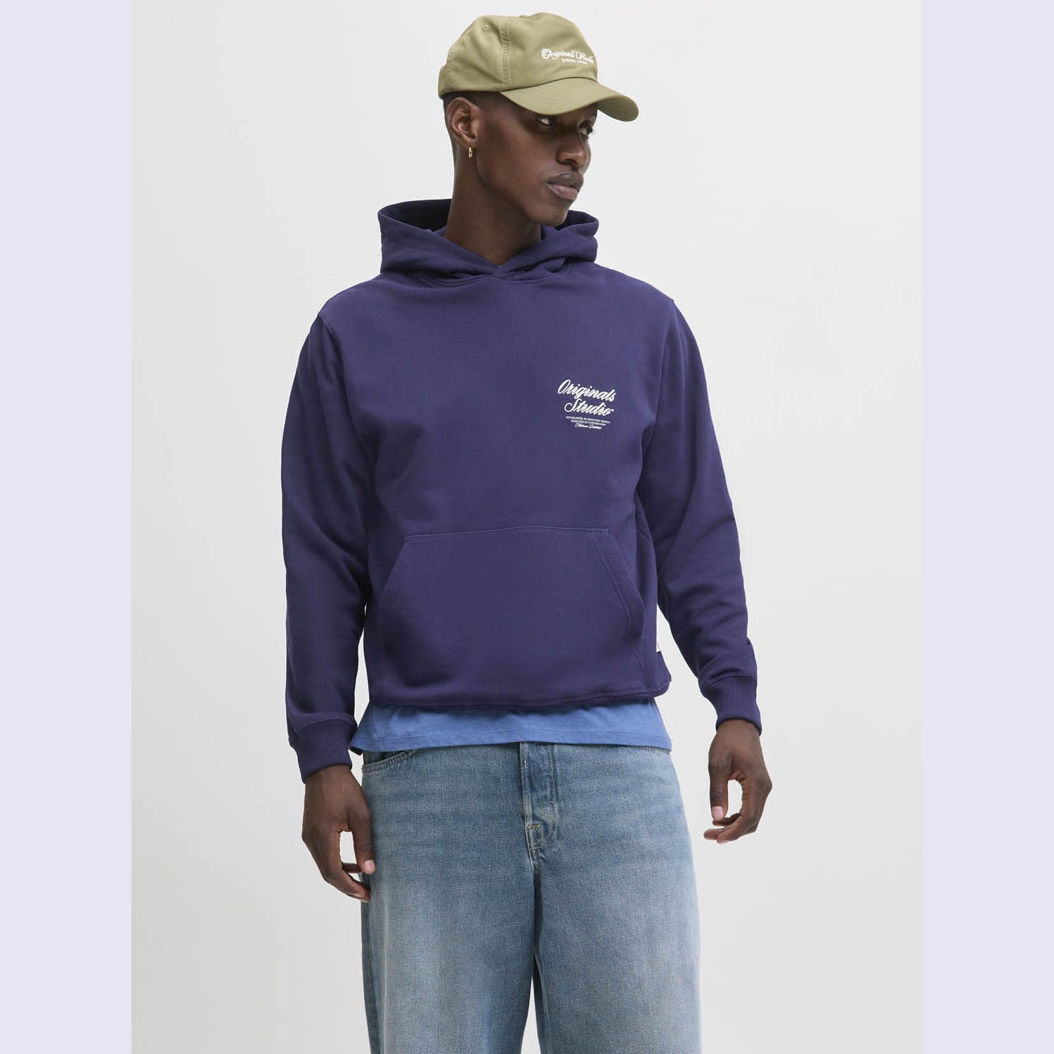 Jack & Jones Typo Back Sweat Hoodie