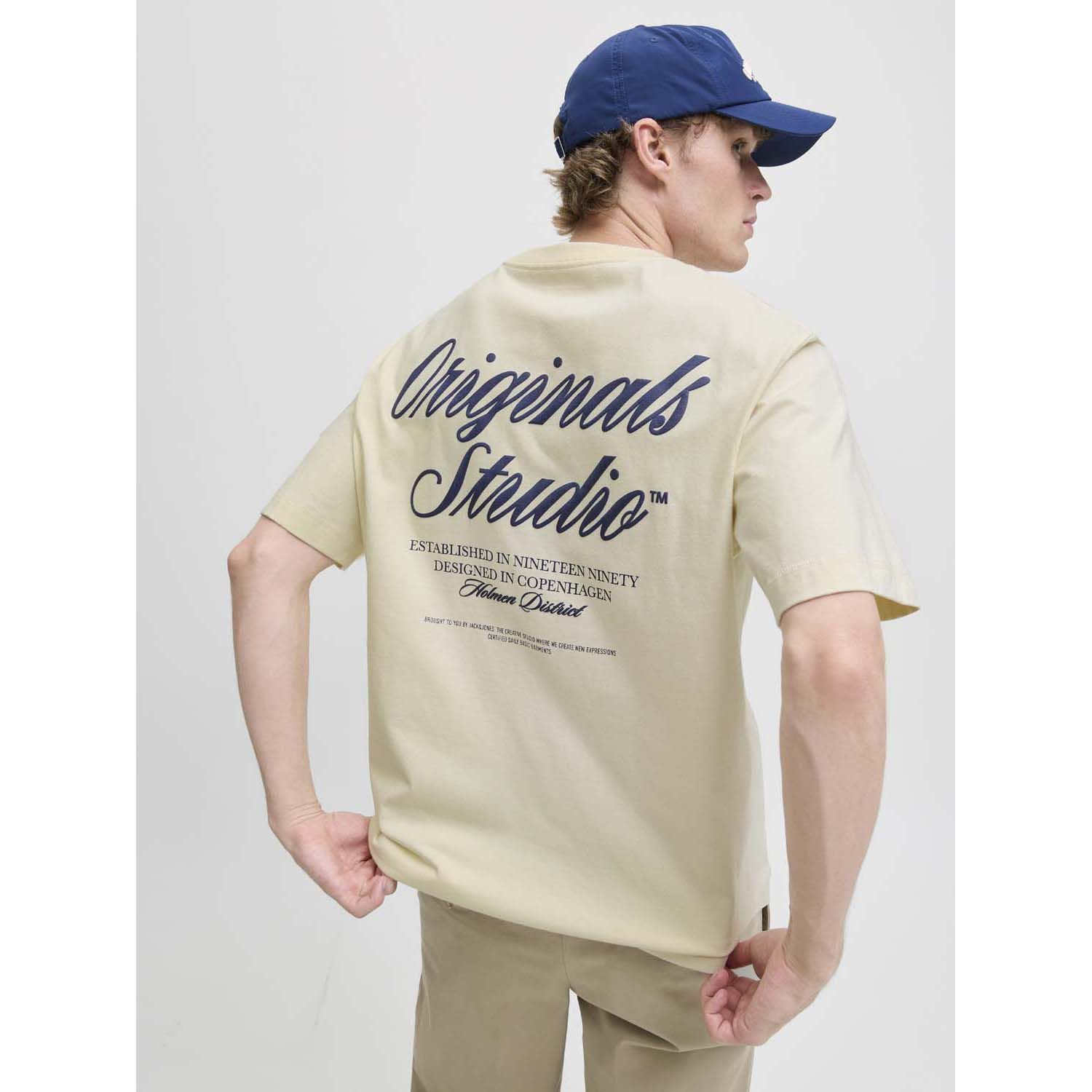 Jack & Jones Norrebro Typo Crew T-Shirt