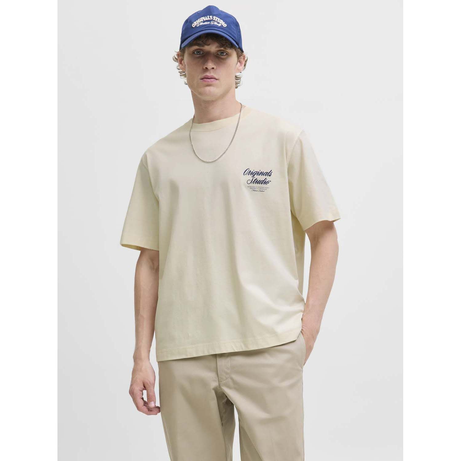 Jack & Jones Norrebro Typo Crew T-Shirt