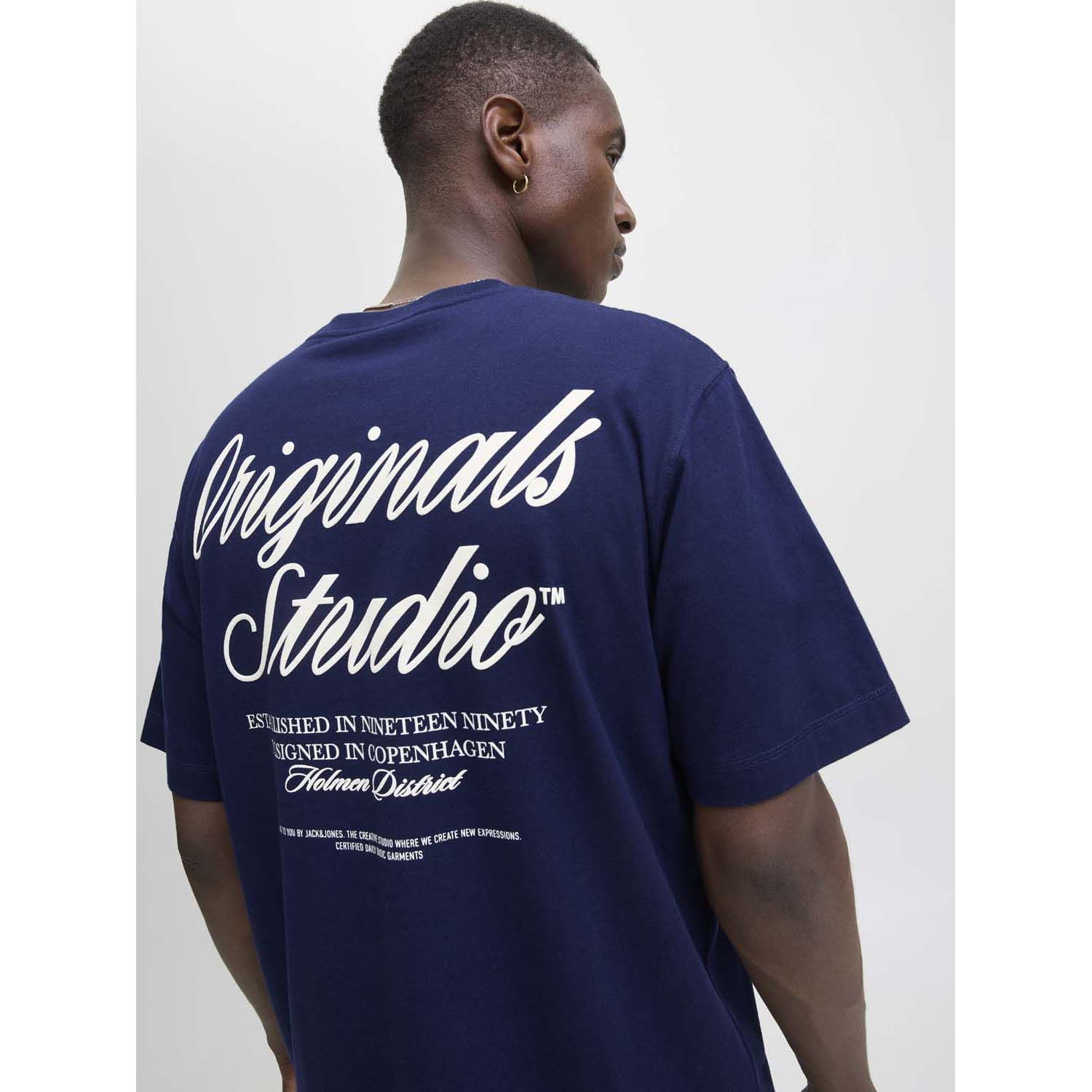 Jack & Jones Norrebro Typo Crew T-Shirt