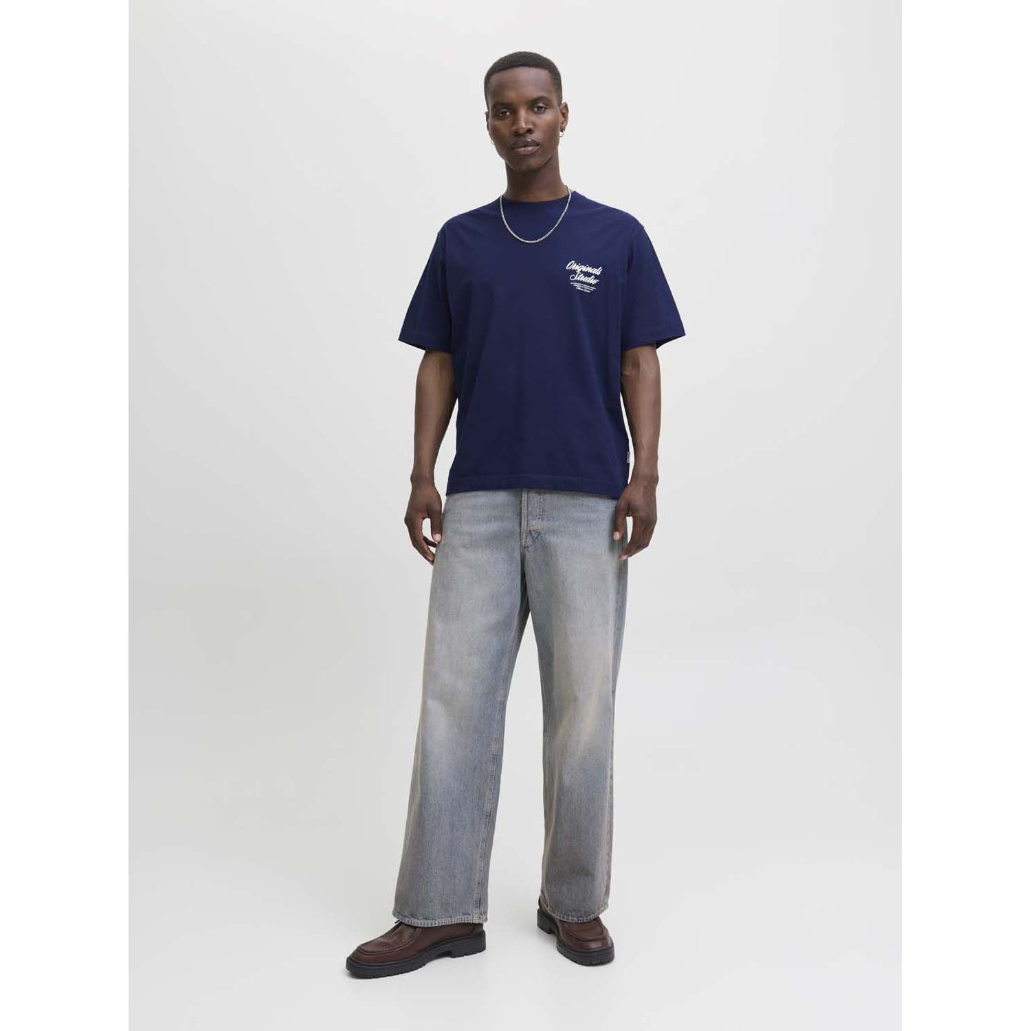 Jack & Jones Norrebro Typo Crew T-Shirt