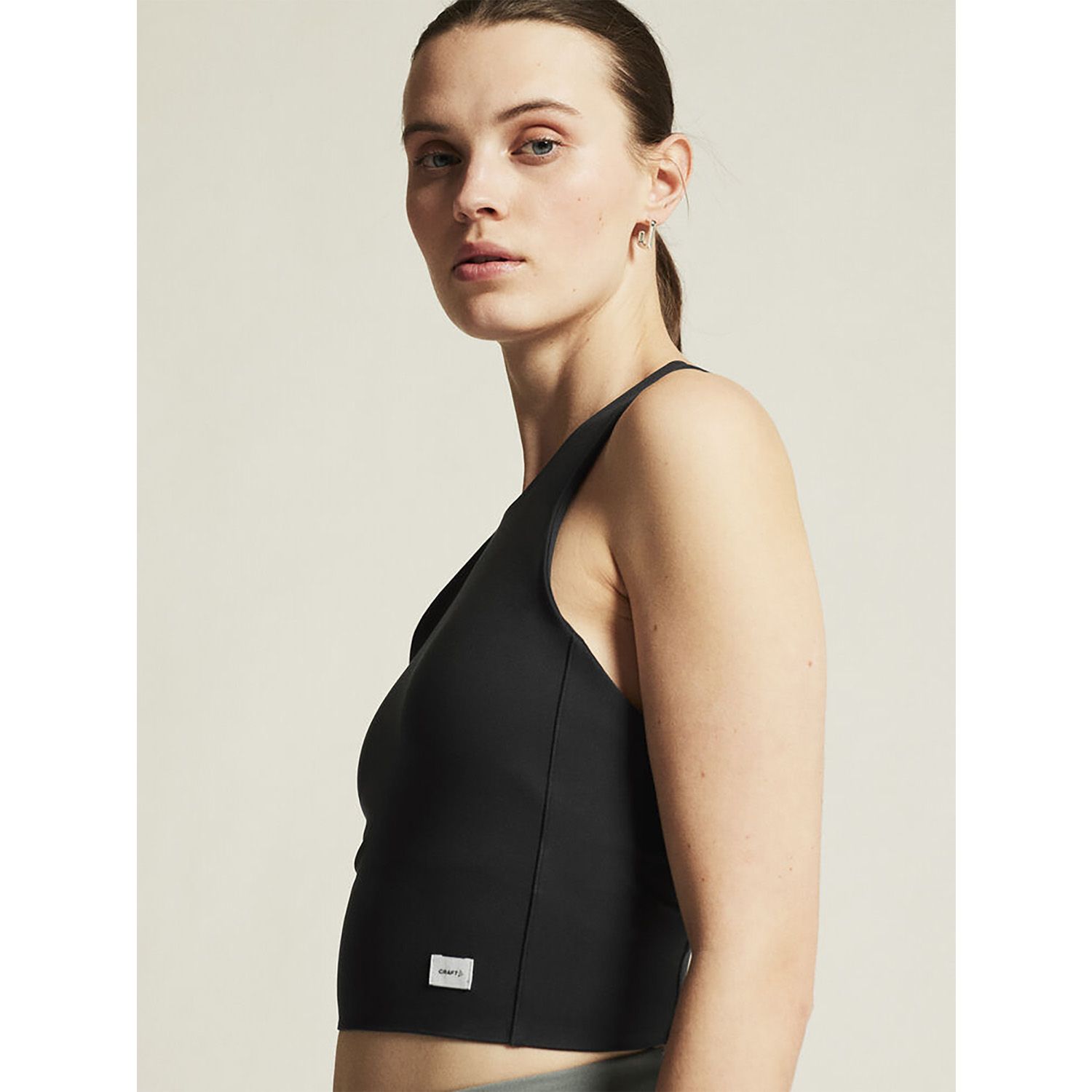 Craft Collective Cropped Singlet Dames