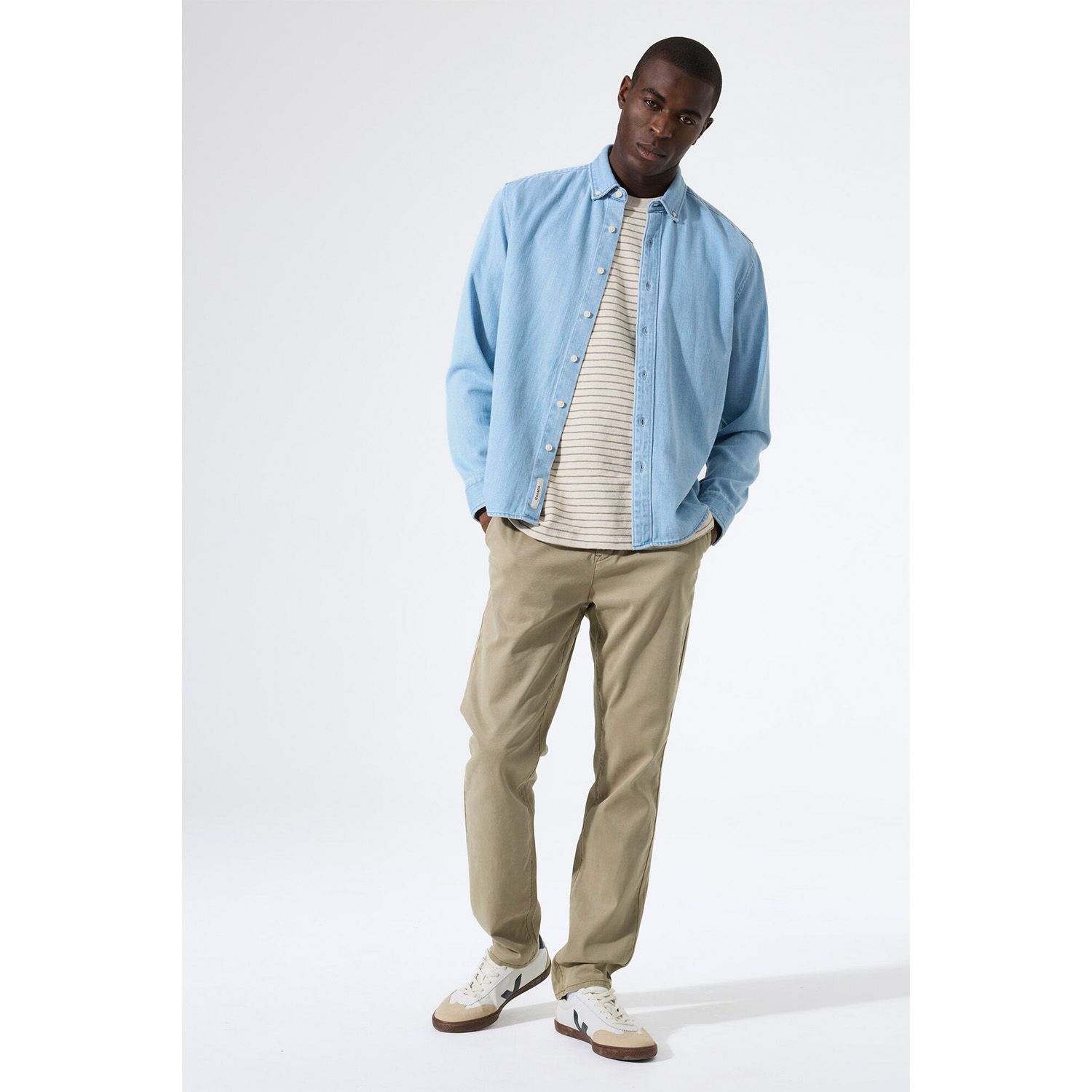 Garcia Mens Shirt Long Sleeve