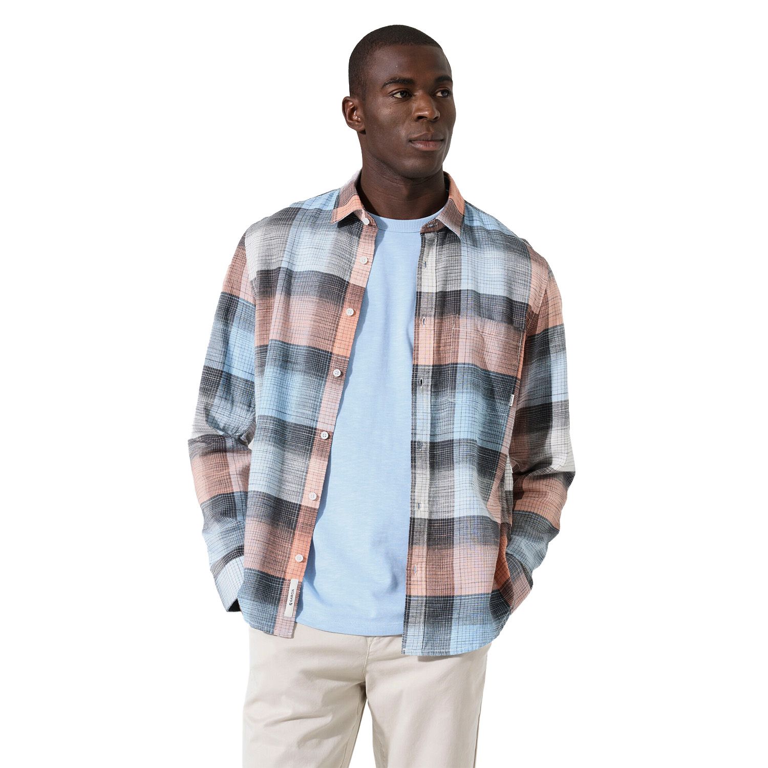 Garcia Mens Shirt Long Sleeve