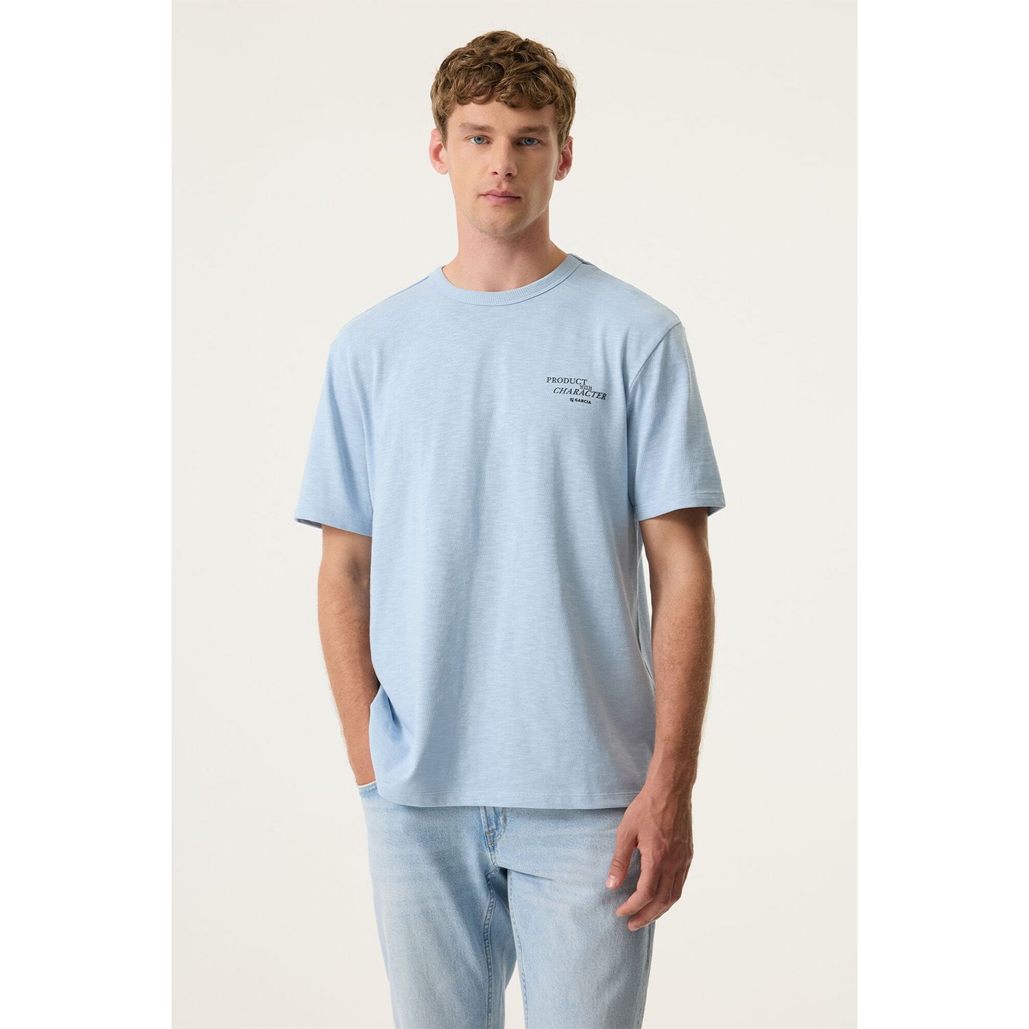 Garcia Mens T-Shirt Short Sleeve