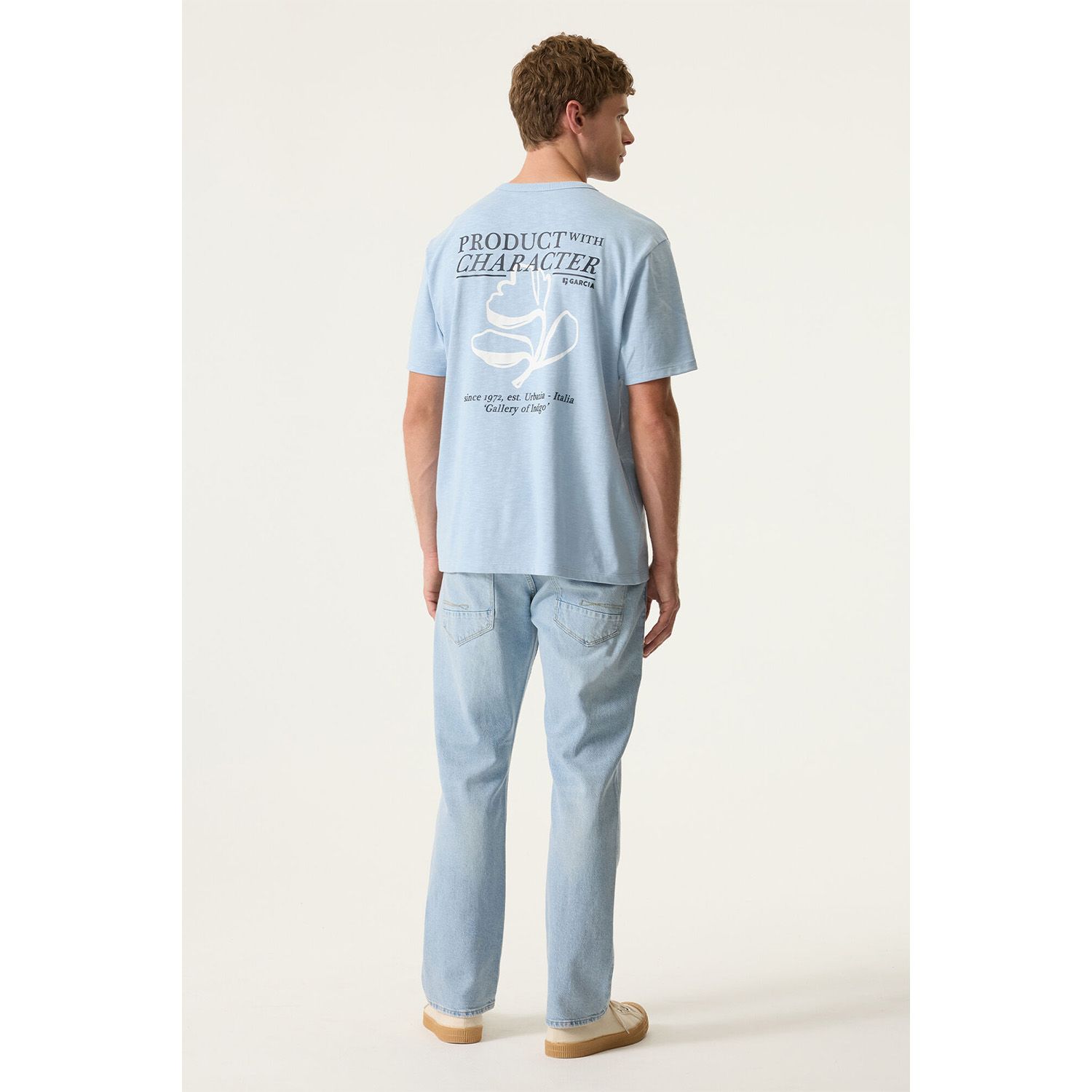 Garcia Mens T-Shirt Short Sleeve