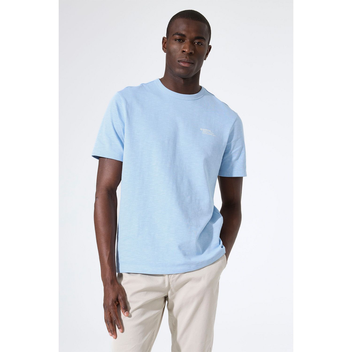 Garcia Mens T-Shirt Short Sleeve