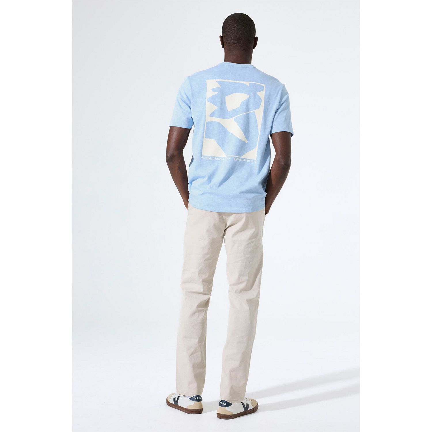 Garcia Mens T-Shirt Short Sleeve