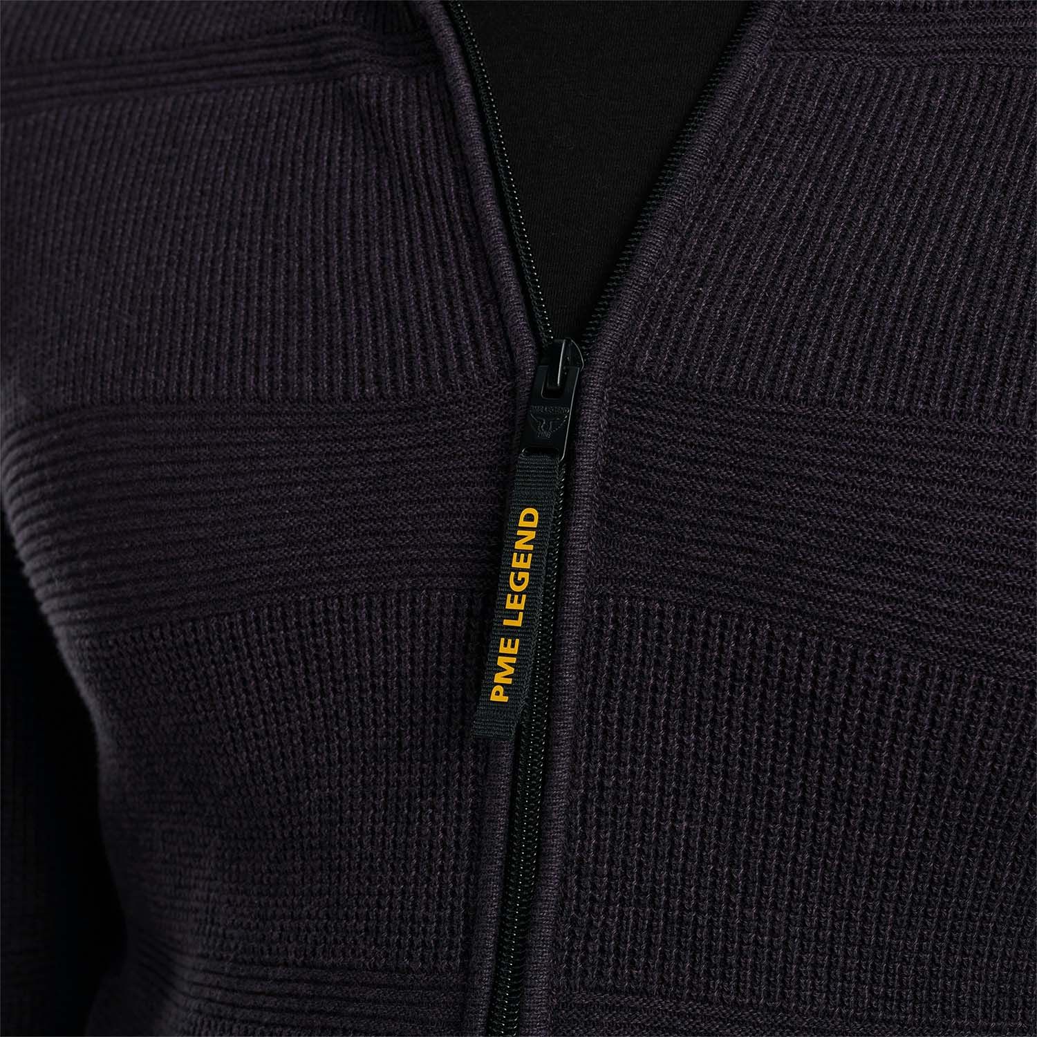 PME Legend Zip Jacket Cotton Structure Knit