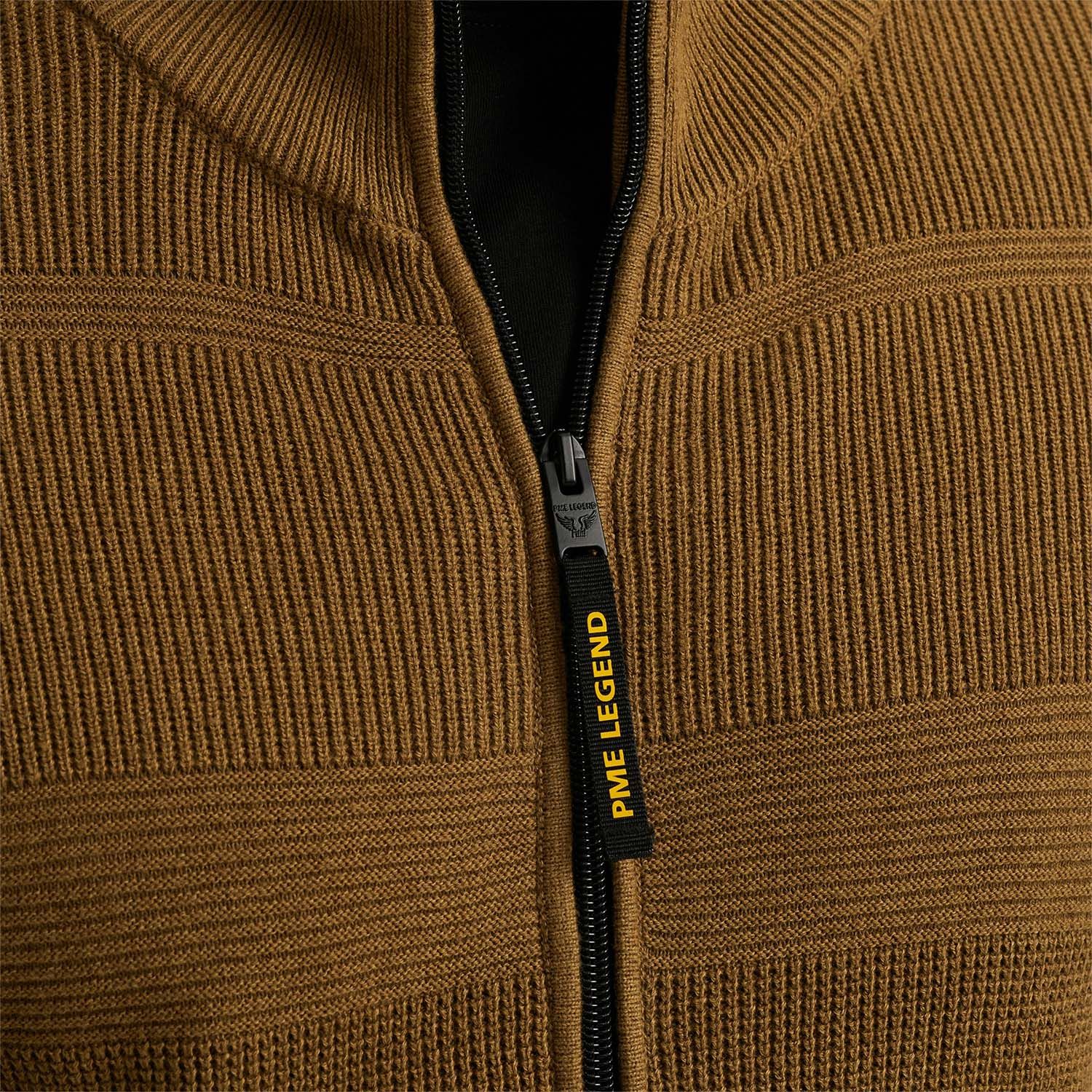 PME Legend Zip Jacket Cotton Structure Knit