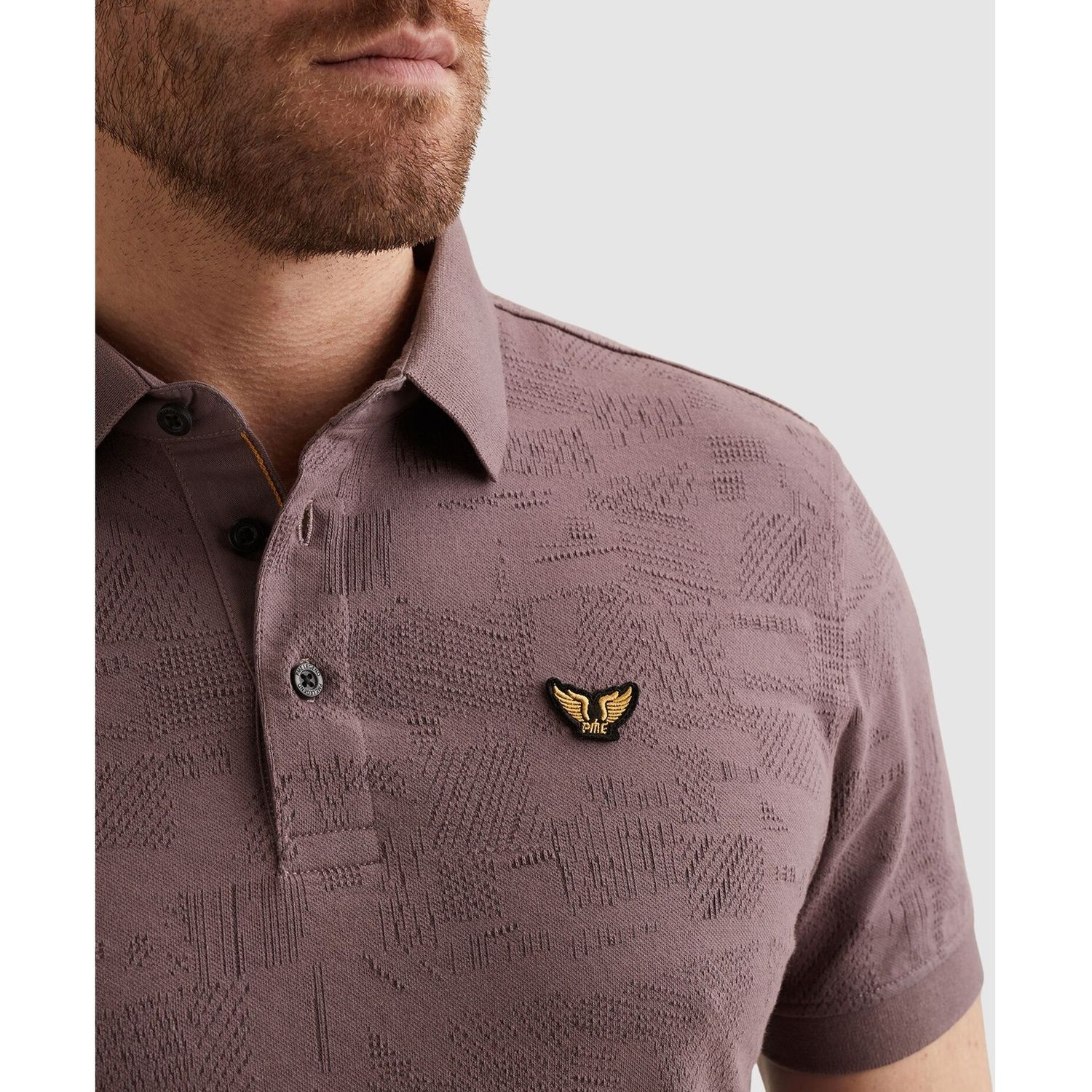 PME Legend Short Sleeve Polo Jacquard