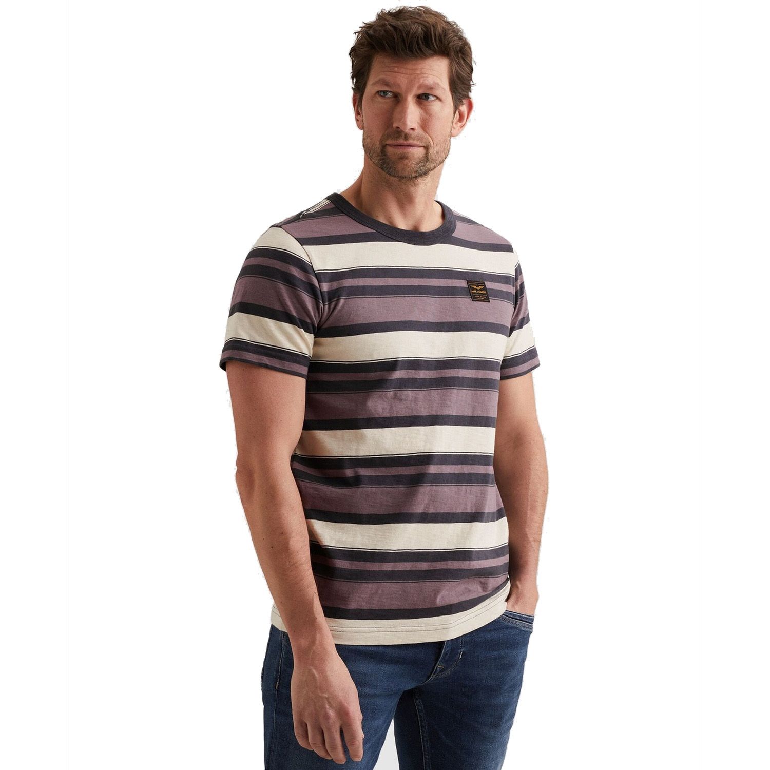 PME Legend Short Sleeve R-Neck Slub