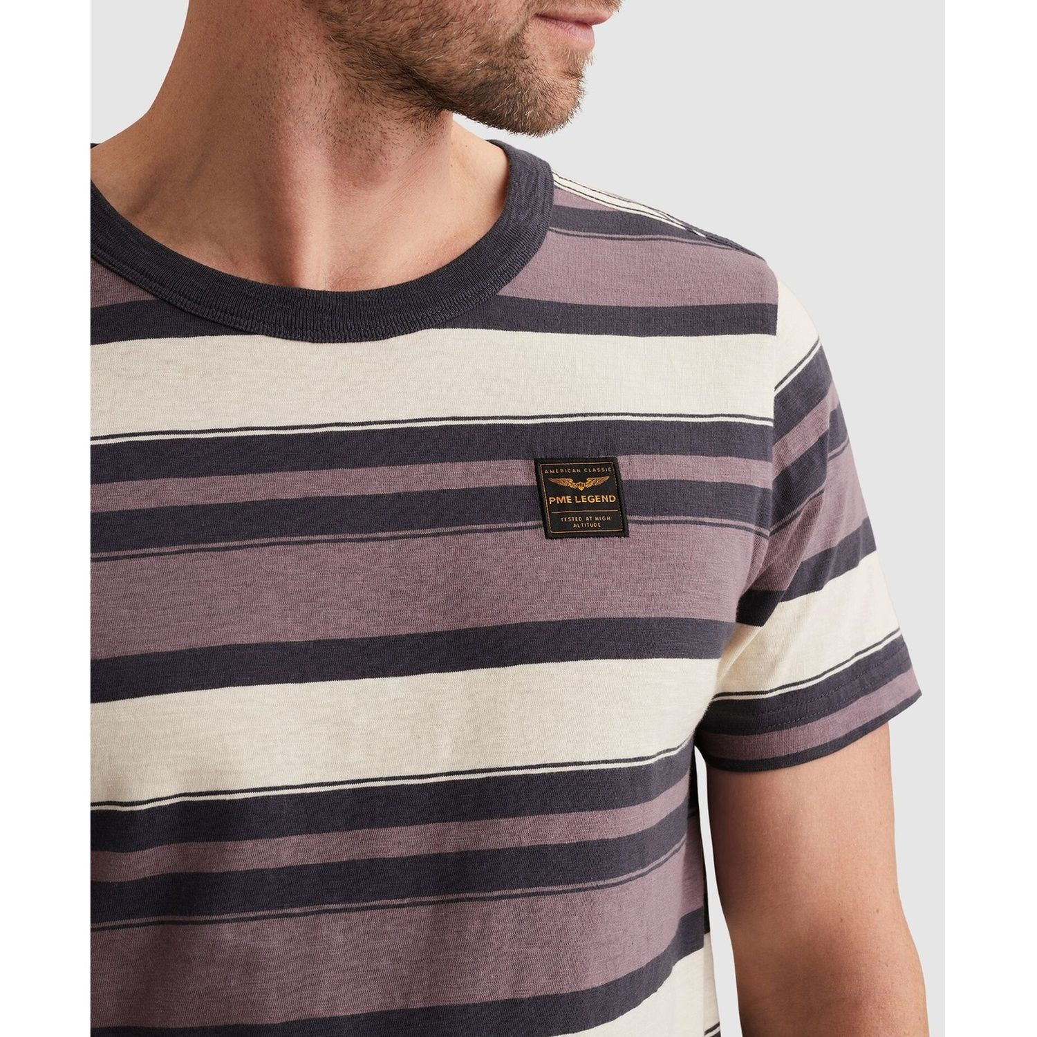 PME Legend Short Sleeve R-Neck Slub