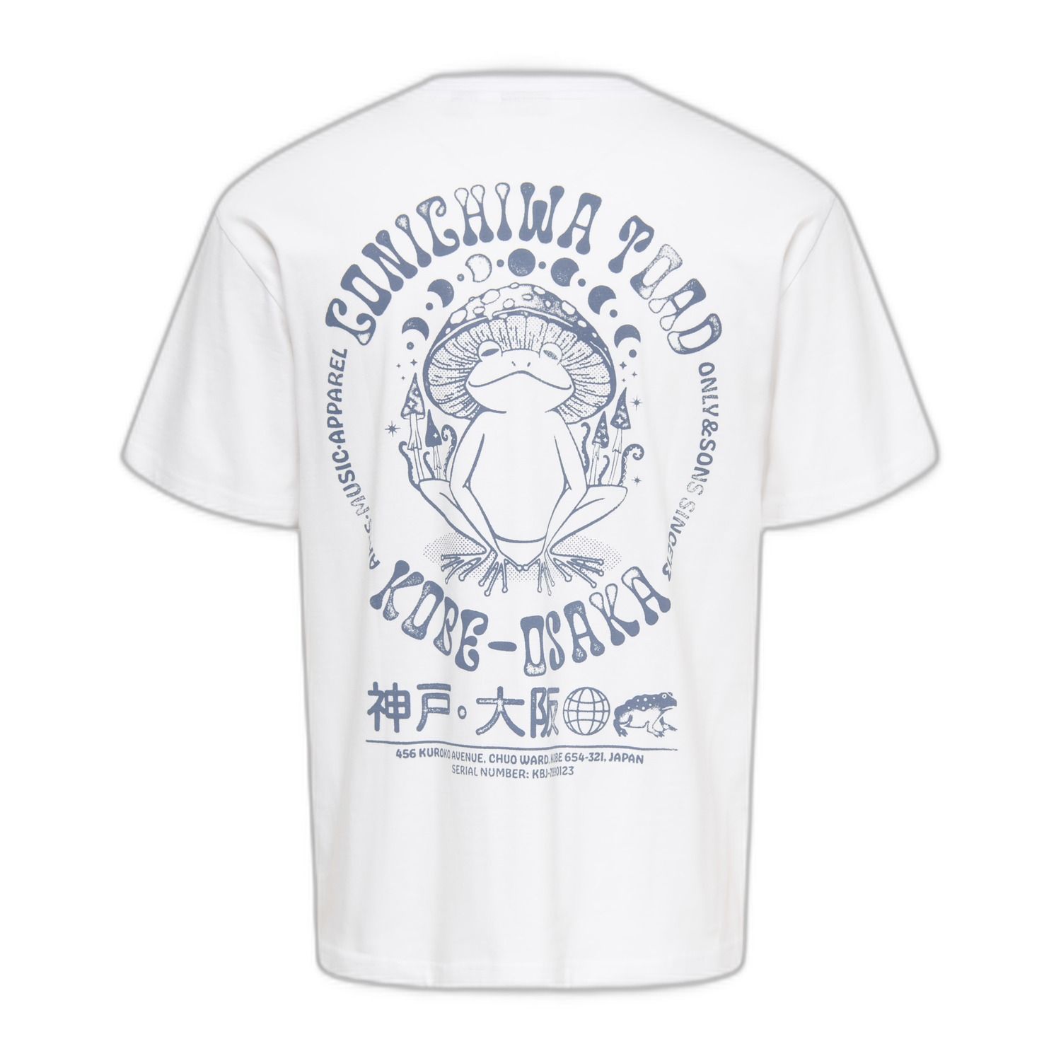 ONLY & Sons Fred Life Print T-Shirt