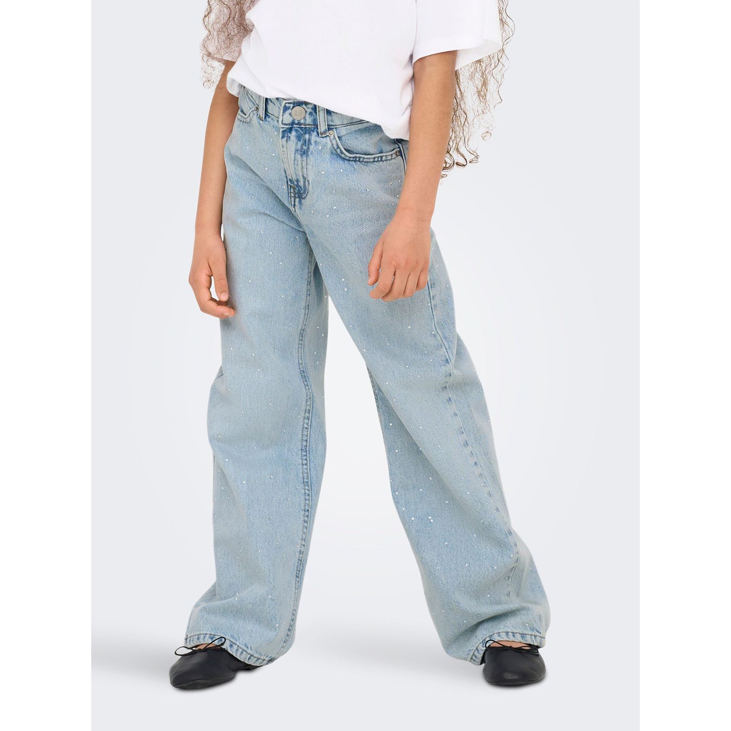 ONLY Kids Cobain Wide Straight Jeans