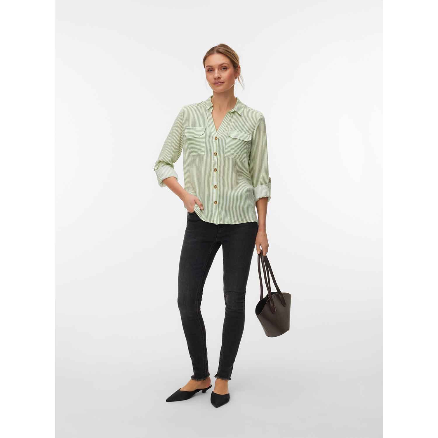 Vero Moda Bumpy Long Sleeve Blouse