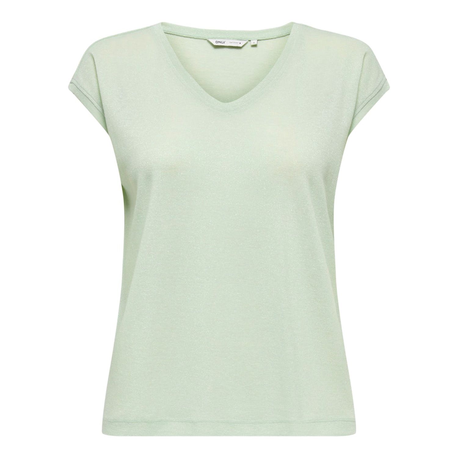 ONLY Silvery Lurex Top