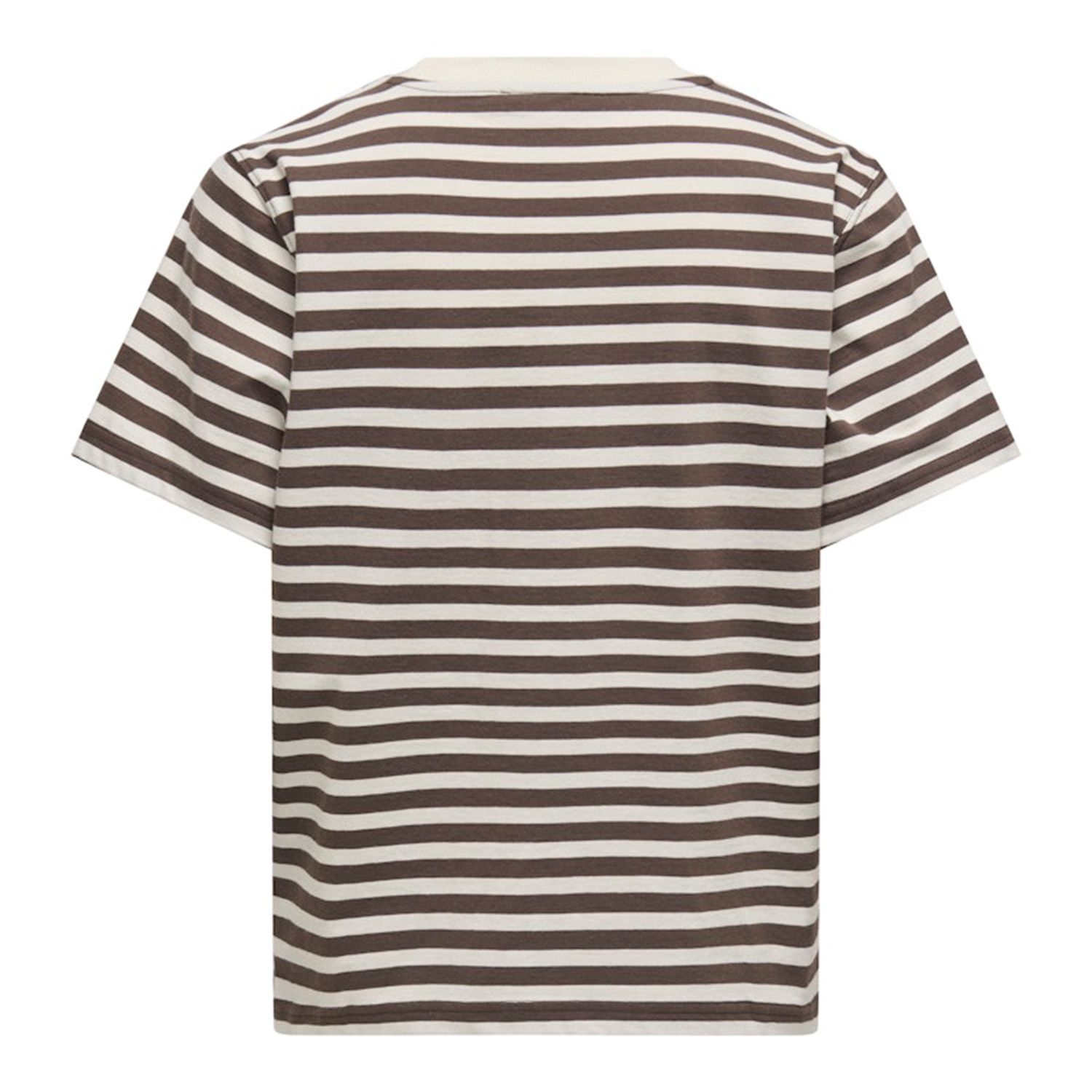 ONLY Livina Short Sleeve Stripe T-Shirt