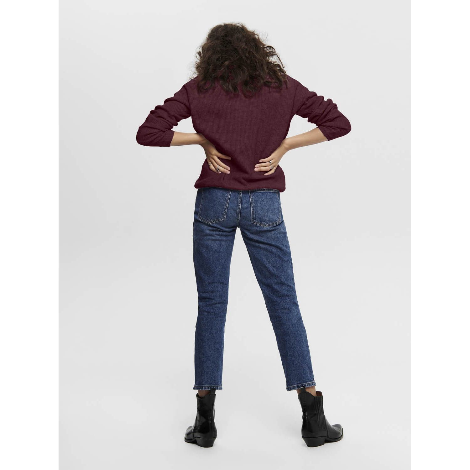 ONLY Camilla V-Neck Pullover Knit