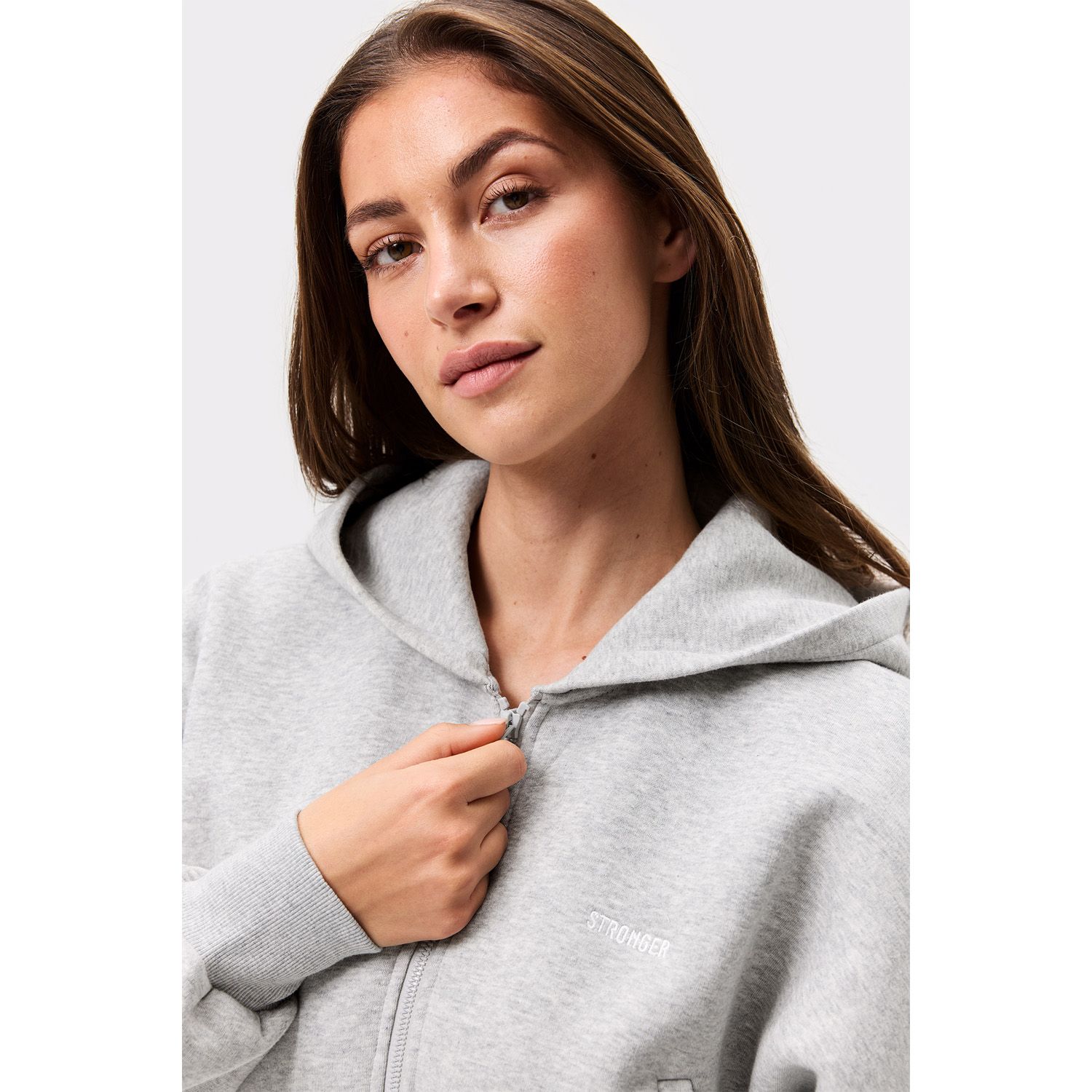 Stronger Full-Zip Hoodie Dames