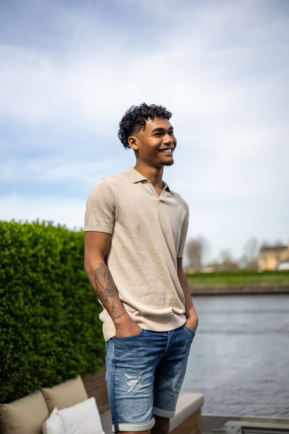 be:at: Gregor Knit Polo