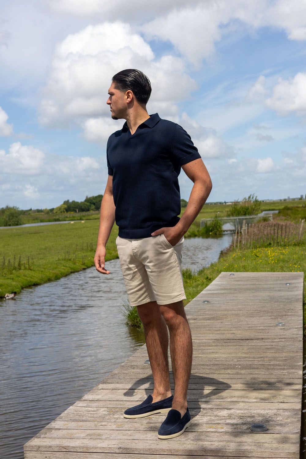 be:at: Gregor Knit Polo