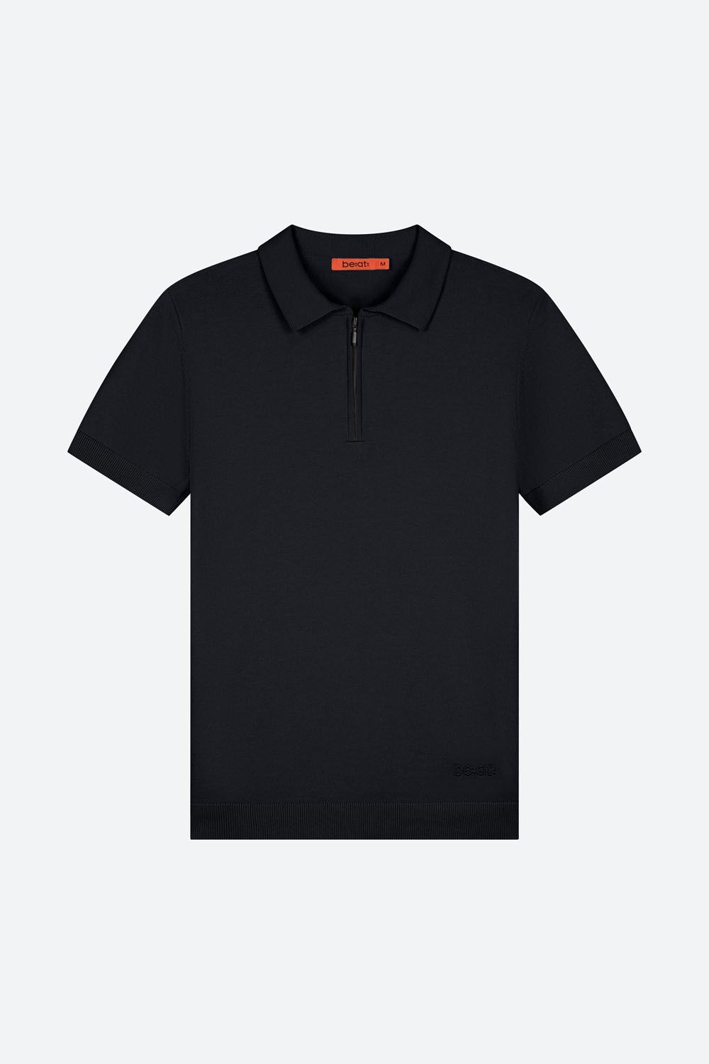 be:at: Gwan Knit Half Zip Polo
