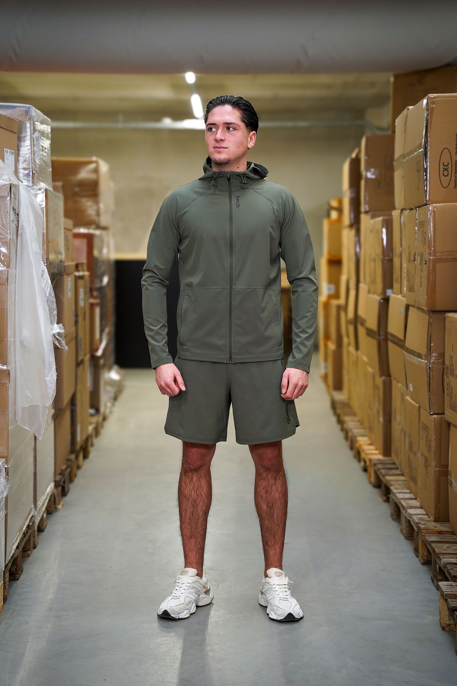 be:at Jayden Woven Zip Jacket 