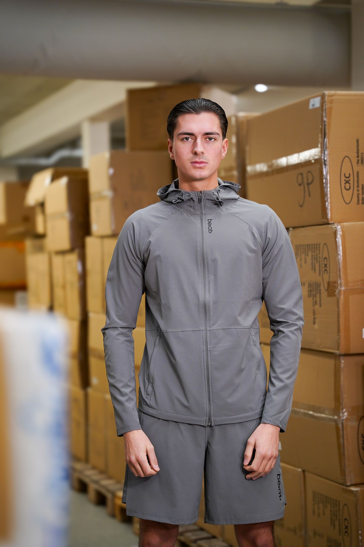 be:at Jayden Woven Zip Jacket 