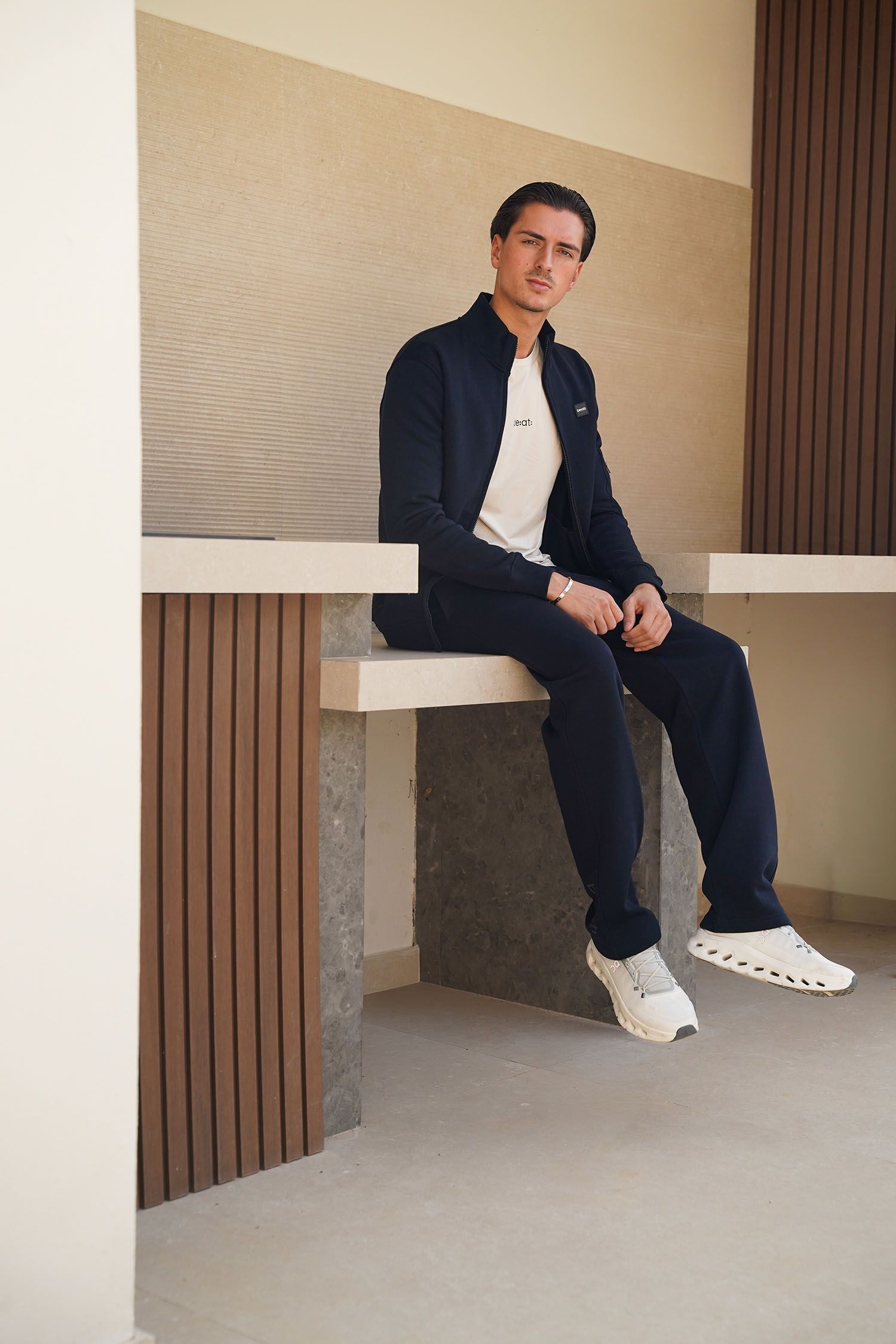 be:at Felix Zip Sweater
