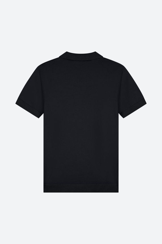 Gwan Knit Half Zip Polo
