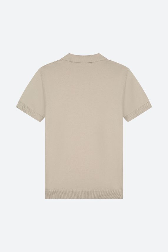 Gwan Knit Half Zip Polo