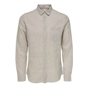 ONLY & Sons Caiden Solid Linen Shirt